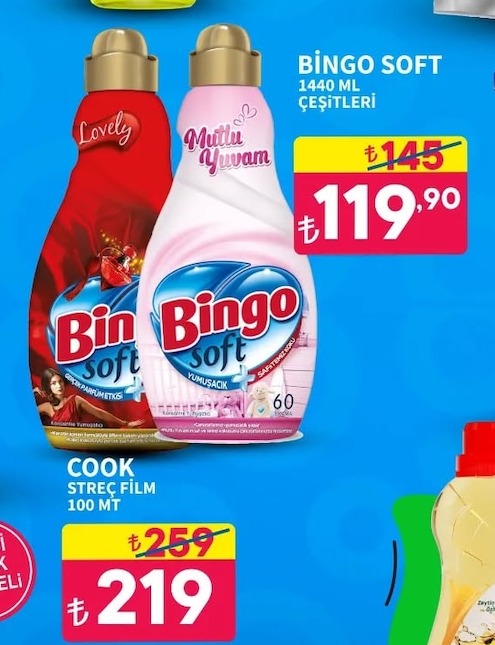 Bingo Soft 1440 Ml Çeşitleri