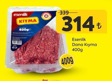 Esenlik Dana Kıyma 400G
