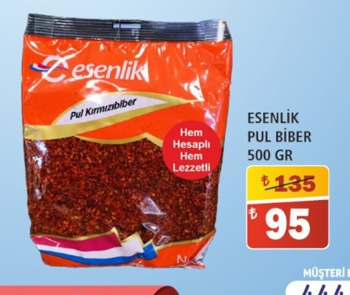 Esenlik Pul Biber 500 Gr