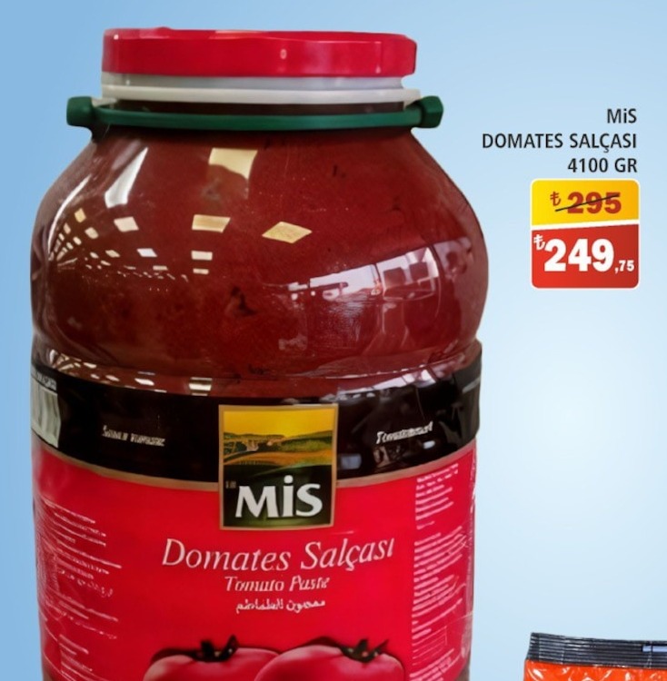 Mis Domates Salçası 4100 Gr