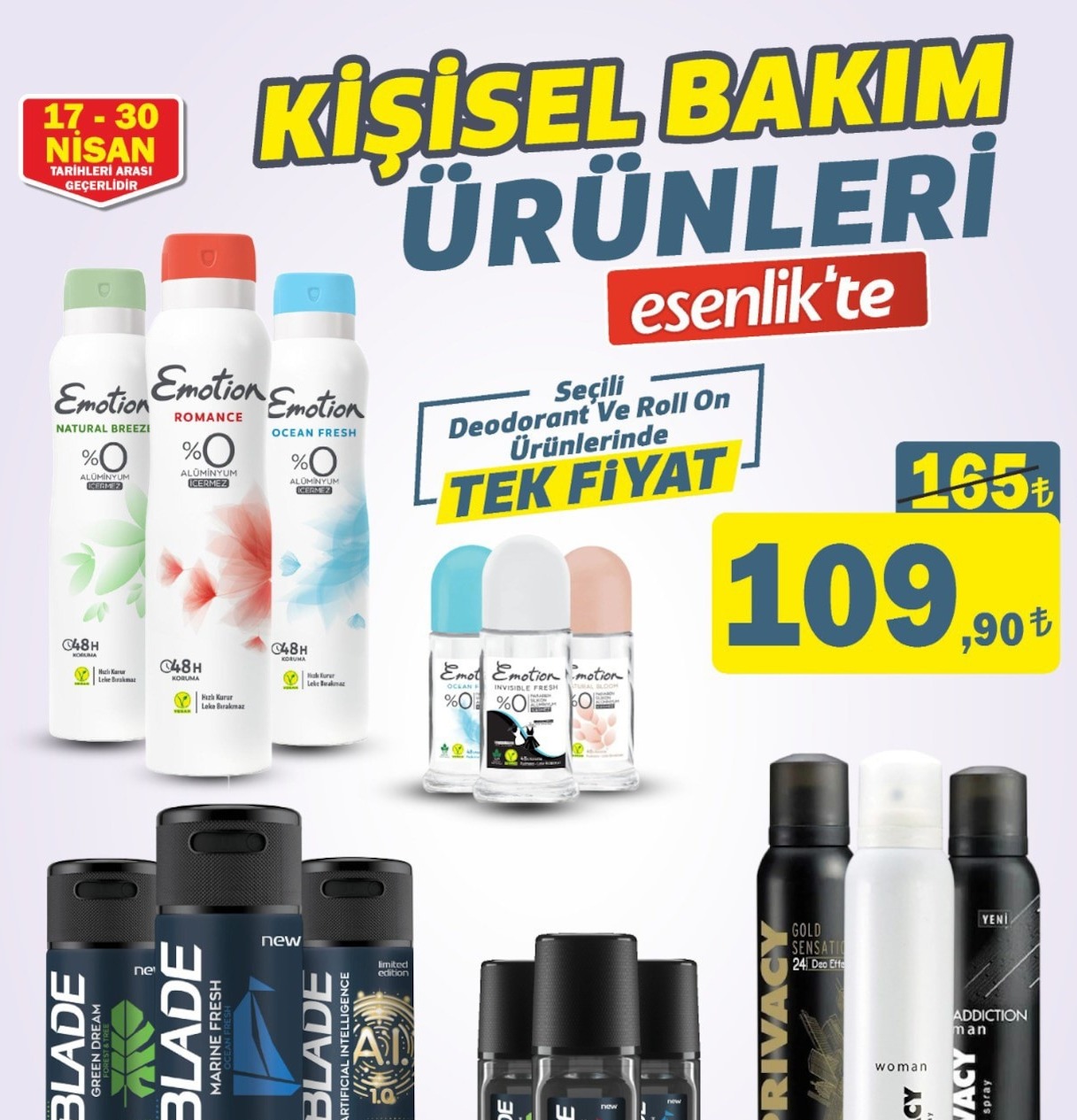 Emotion Deo Çeşitleri