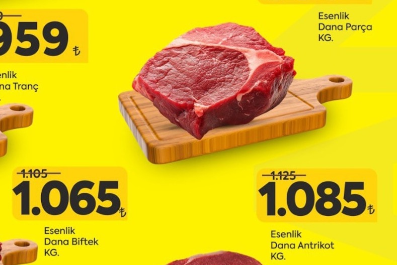 Esenlik Dana Biftek Kg.