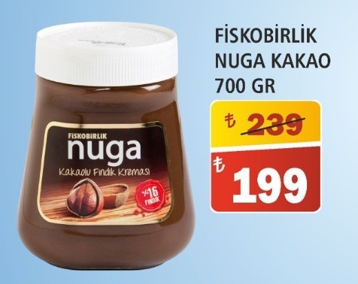 Fiskobirlik Nuga Kakao 700 Gr
