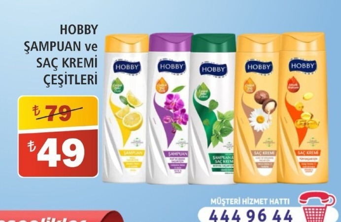 Hobby Şampuan Ve Saç Kremi Çeşitleri