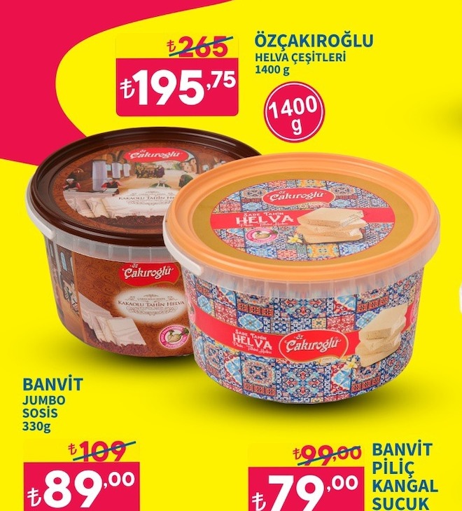 Özçakıroğlu Helva Çeşitleri 1400G