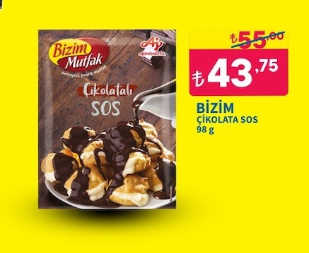 Bizim Çikolata Sos 98G