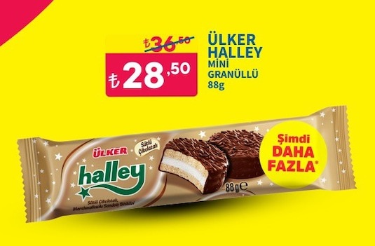 Ülker Halley Mini Granüllü 88G