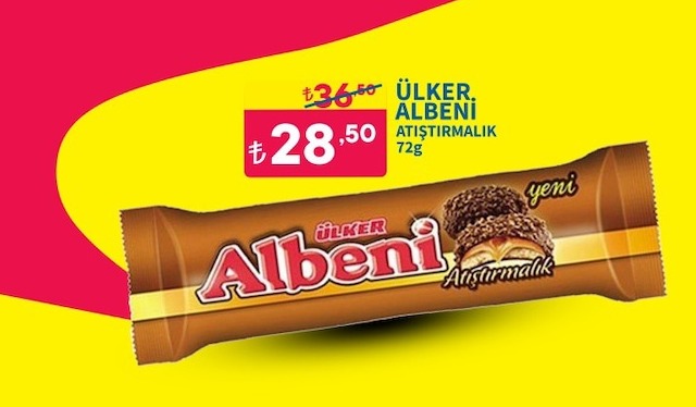 Ülker Albeni Atiştirmalik 72G