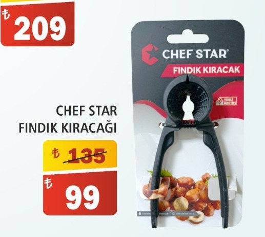 Chef Star Fındık Kıracağı