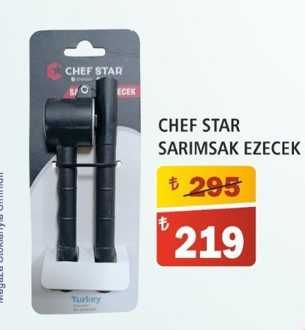 Chef Star Sarımsak Ezicek