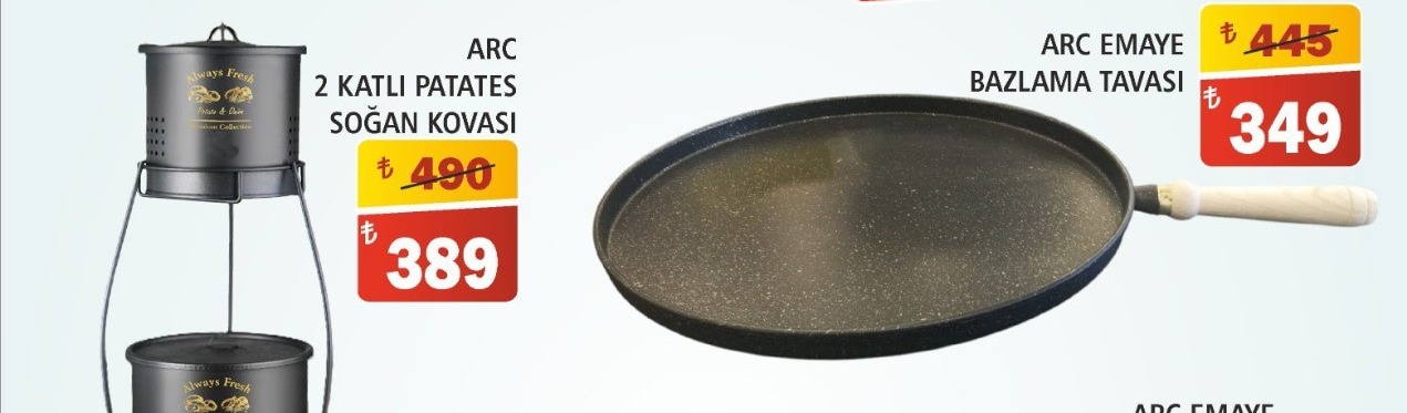 Arc 2 Katli̇ Patates Soğan Kovasi