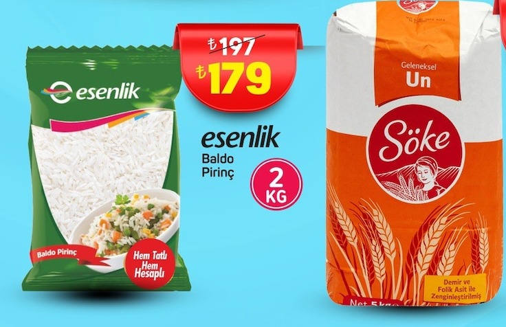 Esenlik Baldo Pirinç 2 Kg