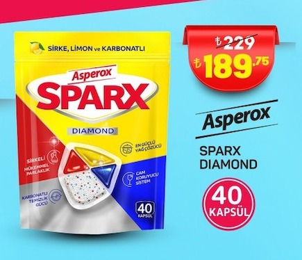 Asperox Sparx Diamond 40 Kapsül