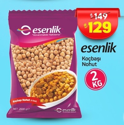 Esenlik Koçbaşi Nohut 2Kg