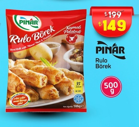 Pınar Rulo Börek 500G