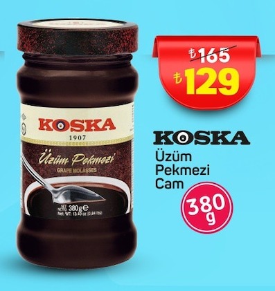 Koska Üzüm Pekmezi Cam 380G