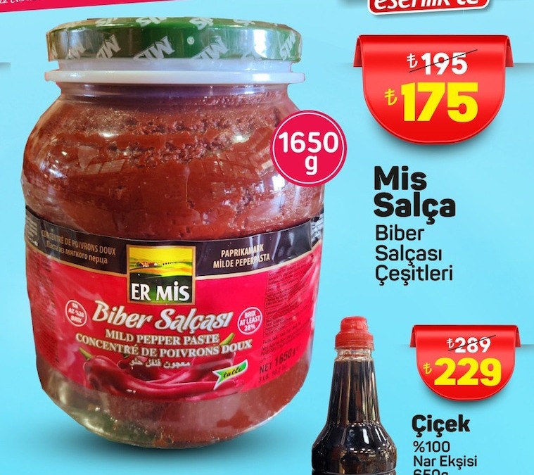 Er Mis Biber Salçası 1650G