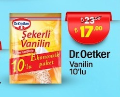 Dr.Oetker Vanilin 10'Lu