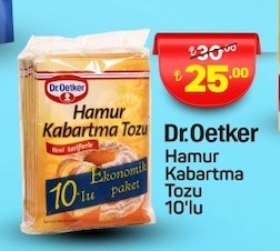 Dr. Oetker Hamur Kabartma Tozu 10Lu