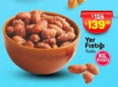 Yer Fıstığı Tuzlu Kg Fiyatı