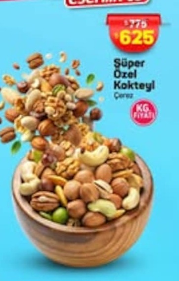 Süper Özel Kokteyl Çerez 1Kg