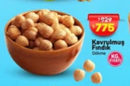 Kavrulmuş Fındık Dökme 1Kg