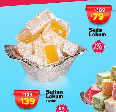 Sade Lokum 1Kg