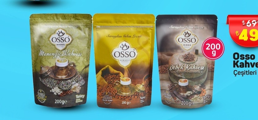 Osso Menengiç Kahvesi 200G