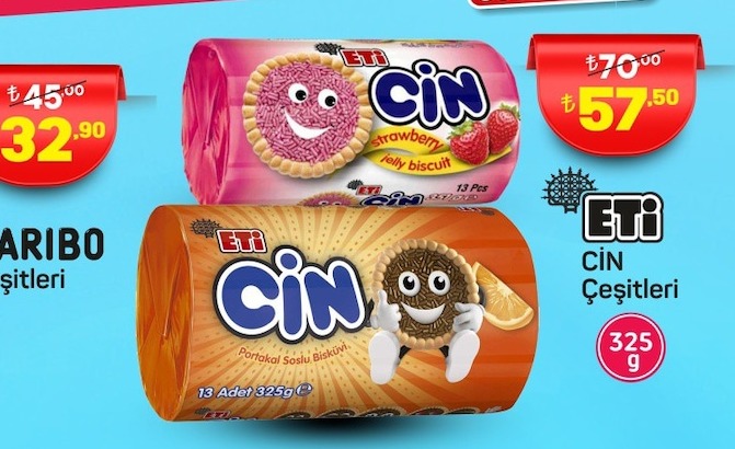 Eti Cin Çeşitleri 325G