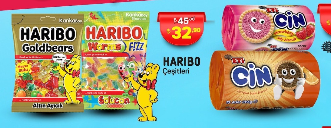 Haribo Çeşitleri