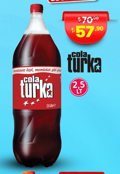 Cola Turka 2.5 Lt
