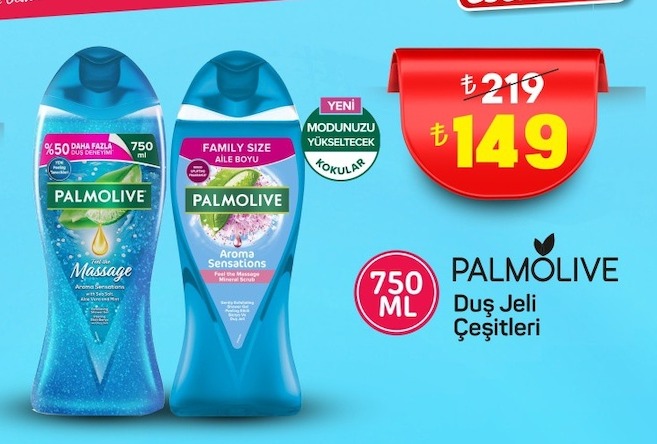 Palmolive Duş Jeli Çeşitleri 750 Ml