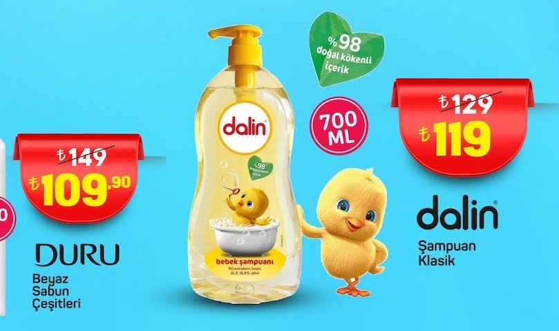 Duru Beyaz Sabun Çeşitleri 3 Lt