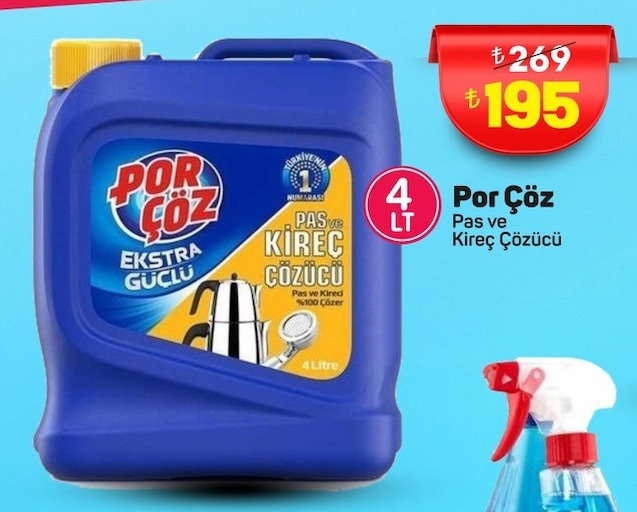 Por Coz Pas Ve Kirec Cozucu 4Lt