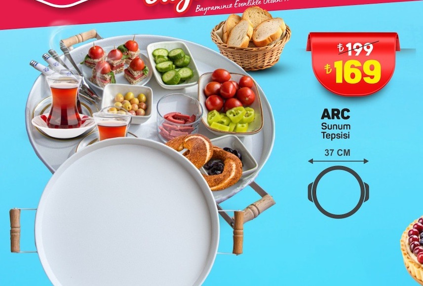 Arc Sunum Tepsisi 37 Cm
