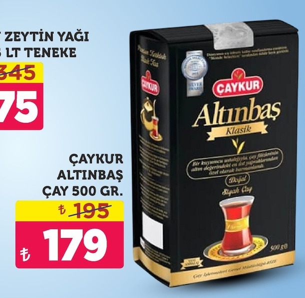 Çaykur Altinbaş Çay 500 Gr