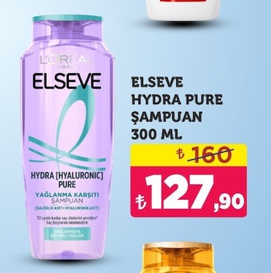 Elseve Hydra Pure Şampuan 300 Ml