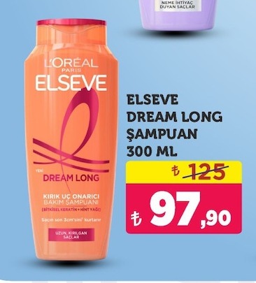 Elseve Dream Long Kırık Uç Onarıcı Bakım Şampuanı 300 Ml