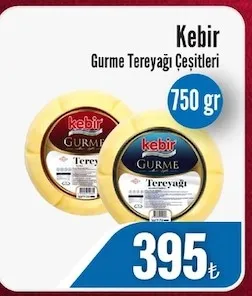 Kebir Gurme Tereyağı Çeşitleri 750 Gr