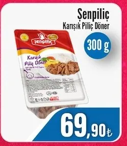 Şenpiliç Karışık Piliç Döner 300 G