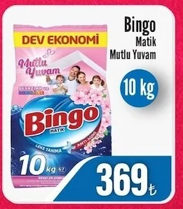 Bingo Matik Mutlu Yuvan 10 Kg