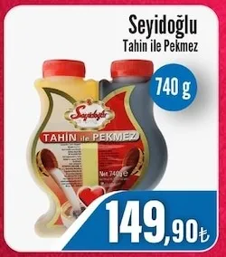 Seyidoğlu Tahin Ile Pekmez 740 G