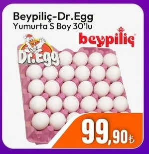 Beypiliç-Dr.Egg Yumurta S Boy 30'Lu