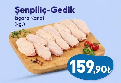 Şenpiliç-Gedik Izgara Kanat (Kg.)