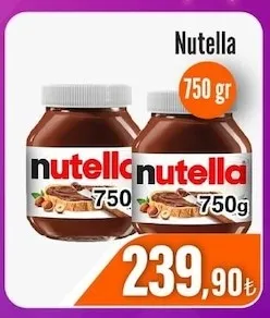 Nutella 750 Gr