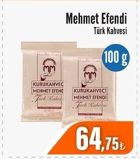 Mehmet Efendi Türk Kahvesi 100 G
