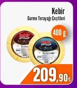 Kebir Gurme Tereyağı Çeşitleri 400 G