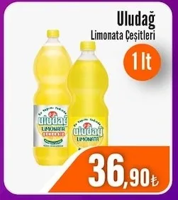 Uludağ Limonata Çeşitleri 1 Lt