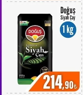 Doğuş Siyah Çay 1 Kg