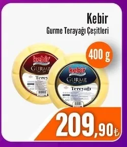 Kebir Gurme Terayağı Çeşitleri 400 G